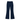 Flared Mid-Rise Trousers