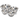 Stainless Steel Mixing Bowls | Set of 4 - Magasins Hart | Hart Stores