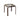Steel Square Side Table Bronze