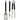 3-Piece Stainless Steel BBQ Tool Set