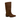 Suede Mid-Calf Boots with Buckle Straps