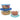 Glass Storage Bowls with Blue Lids - Magasins Hart | Hart Stores