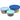 Glass Storage Bowls with Blue Lids - Magasins Hart | Hart Stores