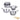 8PCS MINI KITCHEN SET POT & PANS
