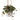Artificial Hanging Plant White Ceramic Pot