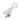 Pure Natural-Bath Brush Rechargeable White/blue
