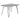 Atelier Du Nord - Baden Dining Table With Metal Frame