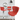 Porsche - Red Pu Barstool With Adjustable Height