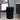 Laundry Basket Black 35x50 Bamboo