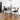 Dining Table Clinton Steel Frame W/MDF Top Extendable