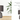 LAURENT TAYLOR - Ceramic Table Taupe Shade Dark Grey Base