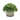 Grass In White Porcelain Pot 14.5*10.5