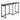 Helms - Dark Wood Console Desk - Metal Frame With MDF