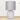 LAURENT TAYLOR - Ceramic Table Lamp Ikat Grey Shade Antique White