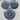 Dinnerware 12pc Set Blue
