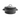 A La Cuisine - 10" Round Enamel Roaster with Lid
