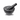 Large Mortar Set Marble