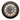 LAUREN TAYLOR - LARGE WOOD 52.5CM WALL CLOCK WITH MOVING Gears
