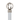 Yoder- Pole Set White and chrome