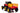 Ride On Farm Truck 12v 4.5 Ah*1 +2 Motors 2.4g R/c Red - Magasins Hart | Hart Stores