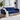 Sofa/bed 3 Seater Blue Dark Velvet Deluxe