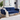 Sofa/bed 3 Seater Blue Dark Velvet Deluxe
