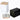 Square Metal Tin Box with Bamboo Lid | Assorted Colors