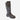 Lace-Up High Boots With Side Zip