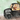 XMAS SANTA BLACK VINTAGE TRUCK
