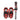 Youth Snowshoes Set 7x16in Red Plaid