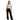 Flared Mid-Rise Trousers