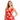 Red Fit & Flare Dress with Floral Print - Magasins Hart | Hart Stores