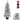 1.07m Prelit Flocked Mixed Pine Potted Tree With cones - Magasins Hart | Hart Stores