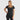 Black T-Shirt With Side Mesh On The Side - Magasins Hart | Hart Stores