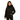 Manteau d’Hiver Isolé avec Capuchon