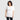White Graphic Letter T - Shirt - Joie de vivre