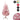 1.21m Prelit Flocked Pink Pvc Pine Tree 70 5mm Dual Led - Magasins Hart | Hart Stores