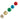 150mm Plastic Hanging Glittered Ball - 6 assorted - Magasins Hart | Hart Stores