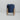 Planter Textured Blue Ceramic Wood Stand 21x20