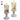 2 Asst 10" Led Water Fillled Candle B/O - Magasins Hart | Hart Stores