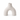 Sculptural Arch Ceramic Vase – 9 in White - Magasins Hart | Hart Stores