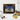 Christmas LED Vintage Frame Gold & Black Brush - Magasins Hart | Hart Stores