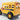 Mighty Wheels 16in School Bus Metal  - Magasins Hart | Hart Stores