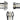 PLASTIC FINIAL POLE SET