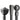 KATINA POLE SET - GUNMETAL