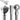 KATINA DOUBLE POLE SET - SILVER - Magasins Hart | Hart Stores