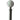 CARRERA MARBLE POLE SET - ROUND WHITE