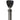 CARRERA MARBLE POLE SET - FLAT TOP BLACK