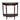 Dark Cherry Demi-Lune Hall Console - Magasins Hart | Hart Stores