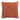Lauren Taylor - Layla Geometric Quilted Linen Cushion, Orange - Magasins Hart | Hart Stores